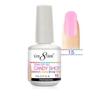 Cre8tion Candy Shop Gum Drop Gel Color 15